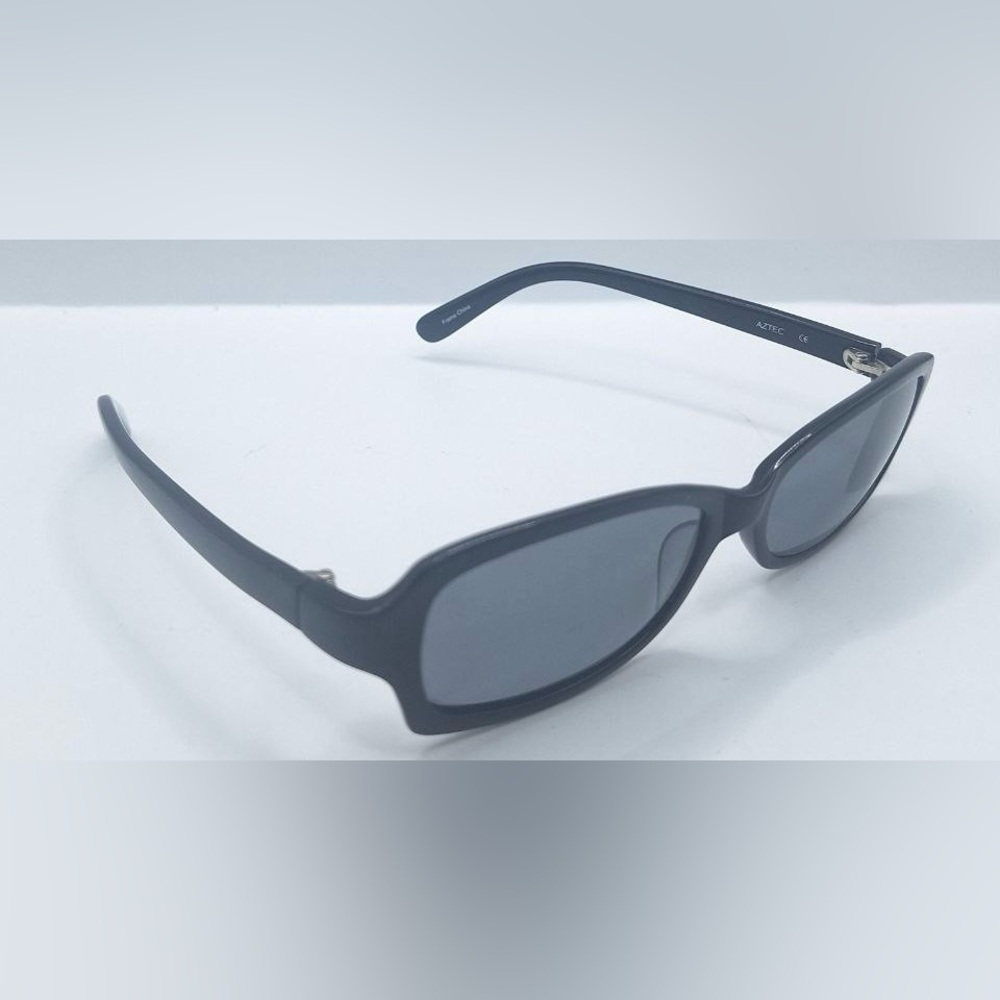 Aztec Black Oval Sunglasses Frames Only